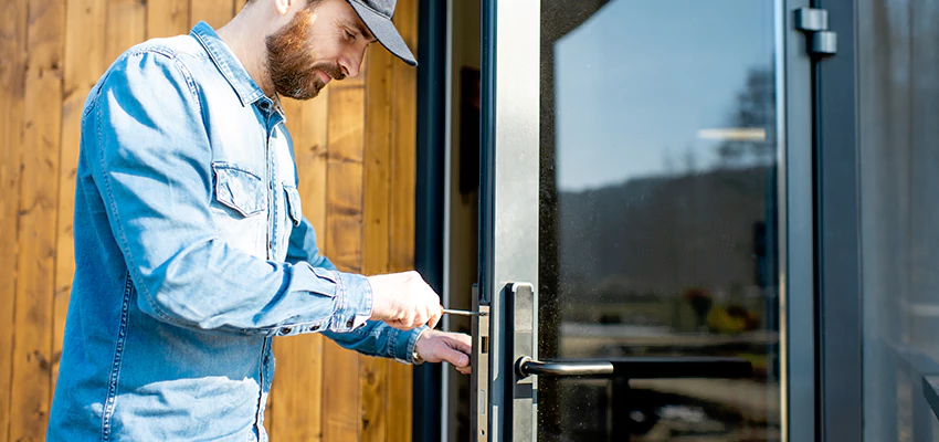 Frameless Glass Storefront Door Locks Replacement in Thousand Palms, CA